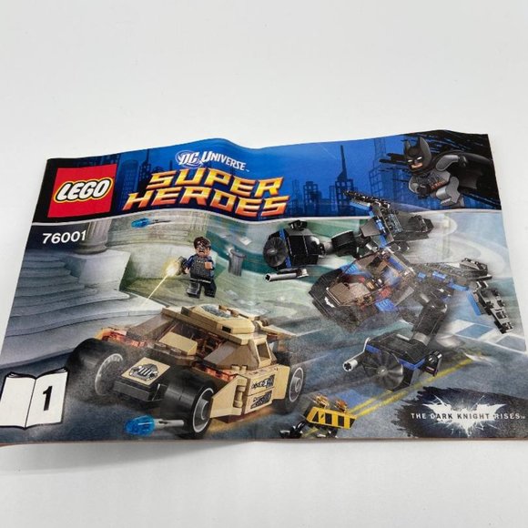 6 Lego City DC Universe Super Heroes Lord of The Rings Instruction Booklets - Picture 2 of 2